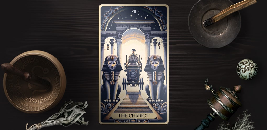 The Chariot Tarot Card: Triumph, Determination, and Control