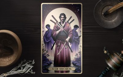 The Five of Swords Tarot Meaning: Conflict, Tension, and Lessons in Defeat