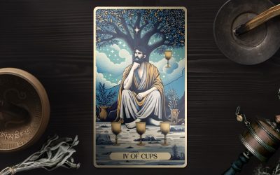 The Four of Cups Tarot Card: Reflection, Discontent, and Emotional Reassessment