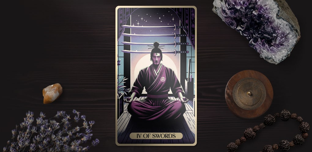The Four of Swords Tarot Card: Rest, Recovery, and Inner Peace