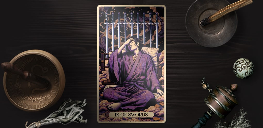 The Nine of Swords Tarot Card: Confronting Anxiety and Overcoming Fear
