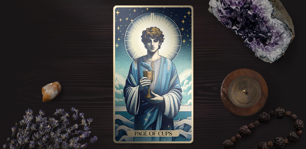 The Page of Cups Tarot Card: Creativity, Intuition, and Emotional Beginnings