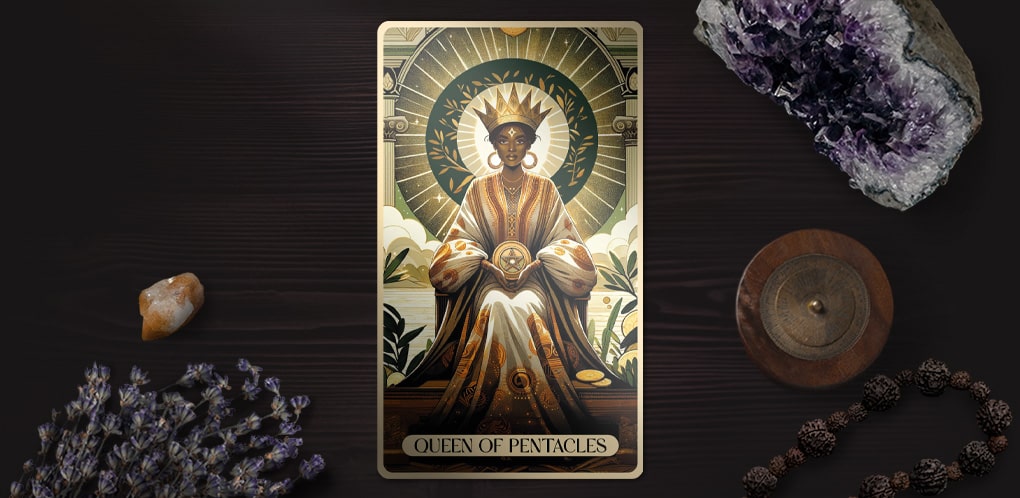 The Queen of Pentacles Tarot Card: Nurturing Abundance and Practical Wisdom