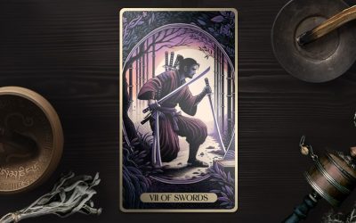 The Seven of Swords Tarot Card: Strategy, Deception, and Independence