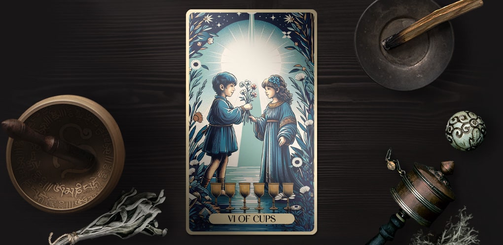The Six of Cups Tarot Card: Nostalgia, Generosity, and Emotional Harmony