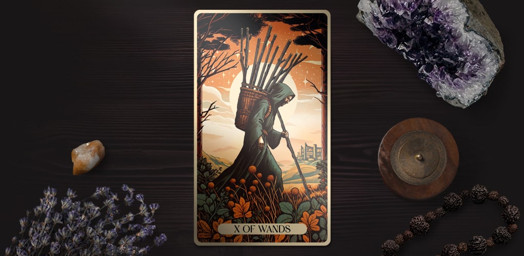The Ten of Wands Tarot Card: The Weight of Responsibility and Hard Work