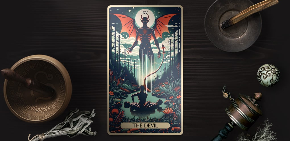 The Devil Tarot Card: Shadows, Attachments, and Self-Empowerment