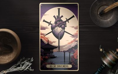 The Three of Swords Tarot Card: Understanding Heartache, Healing, and Growth
