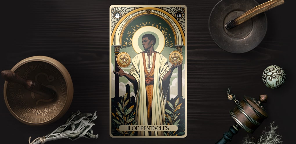 The Two of Pentacles Tarot Card: Balance, Adaptability, and Life’s Ebbs and Flows