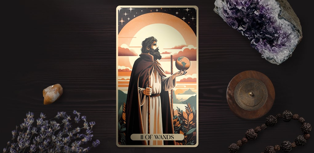 The Two of Wands Tarot Card: Vision, Planning, and Bold Decisions